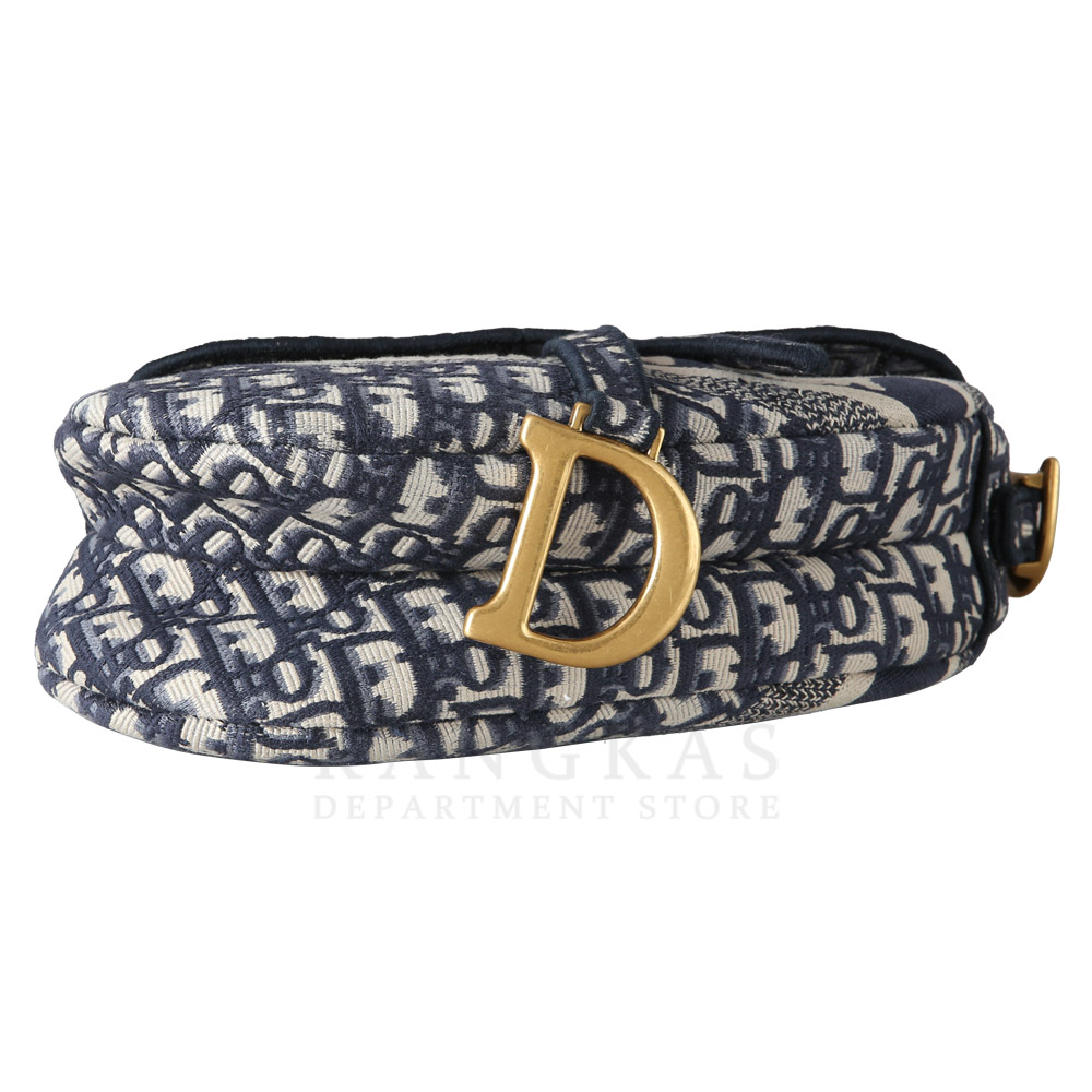 CHRISTIAN DIOR(USED)크리스찬디올 오블리크 새들백 미듐 & 스트랩